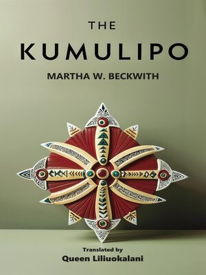 cover image of The Kumulipo
